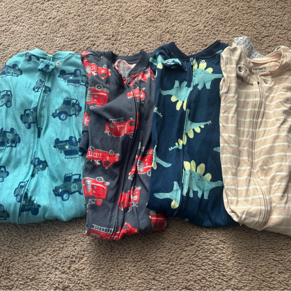 Assorted Baby Zip-Up Sleepers